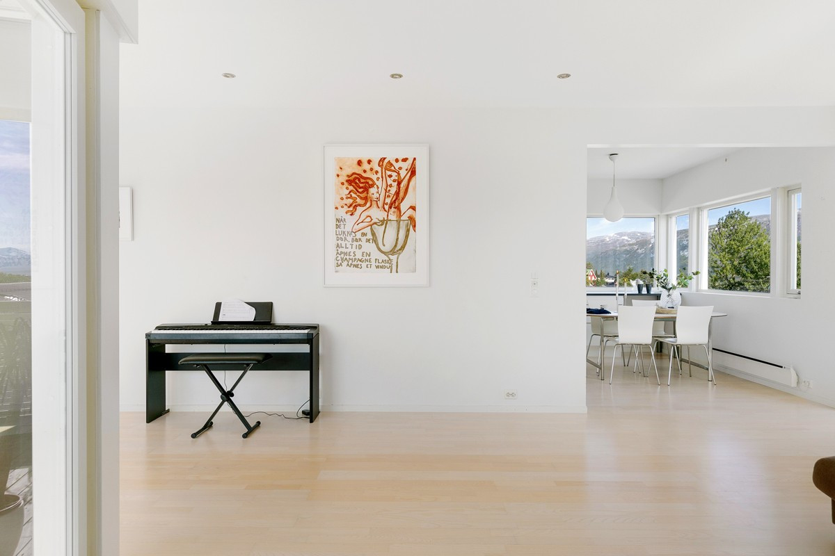 Montert downlights i tak