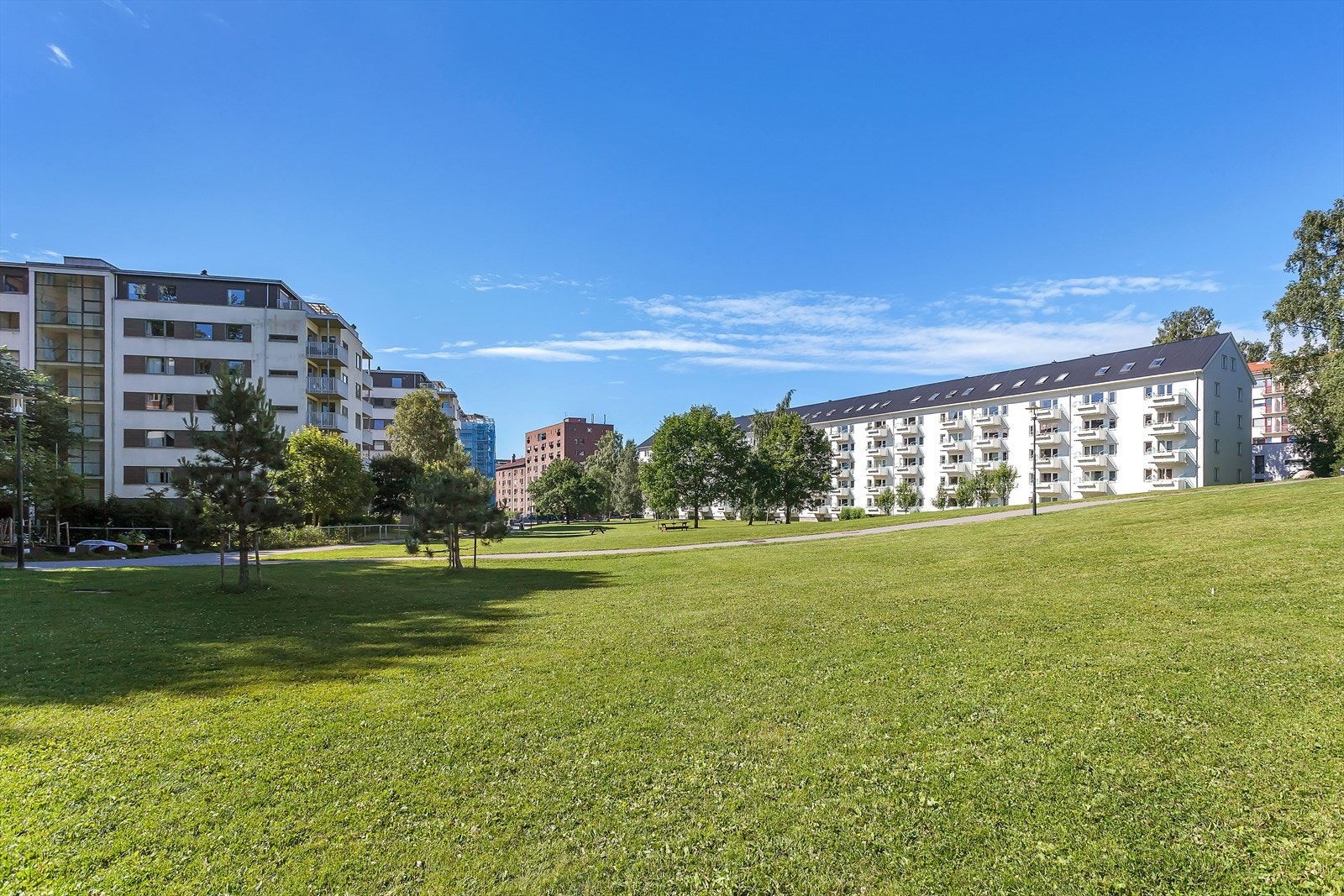 Ildadalen park ligger kort avstand unna og er meget populær på sommerstid Galleribilde