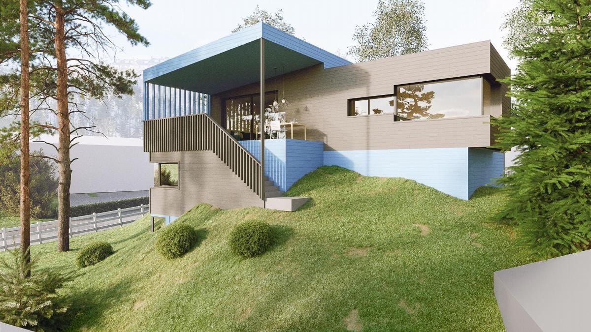 Området er grønt og sentralt med nærhet til både sentrum og Østmarka. Galleribilde