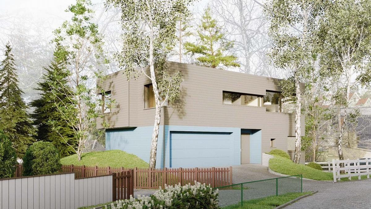 Tomten ligger i et attraktivt og barnevennlig boligområde på Hellerud i Oslo, med gangavstand til skoler, barnehager, offentlig kommunikasjon og daglige servicetilbud. Galleribilde