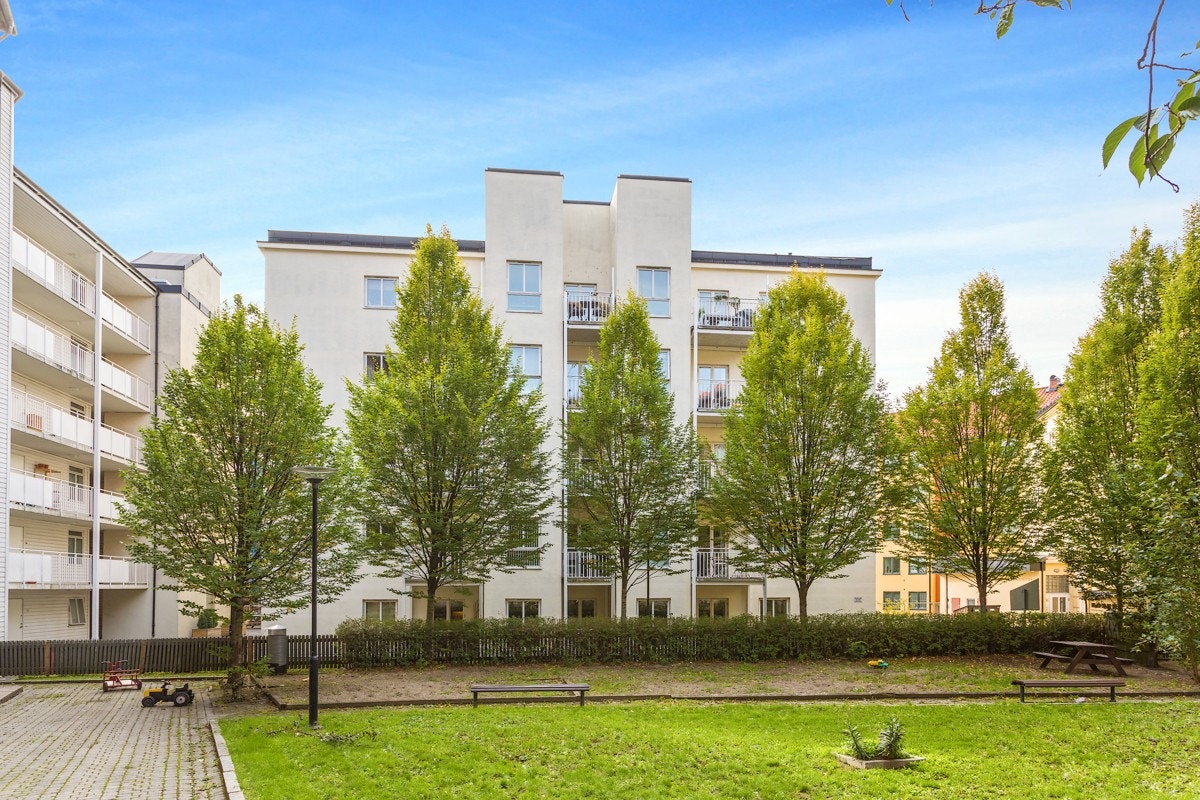 Fasade indre gård Galleribilde