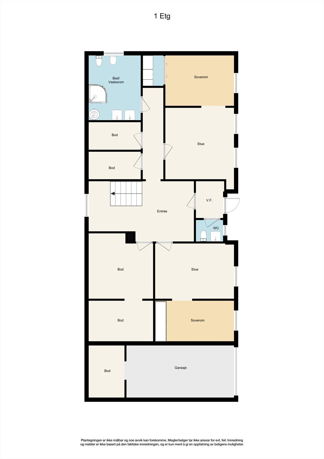 2dplan og 1 Galleribilde