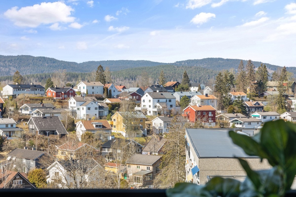 Utsikt fra balkongen. Galleribilde
