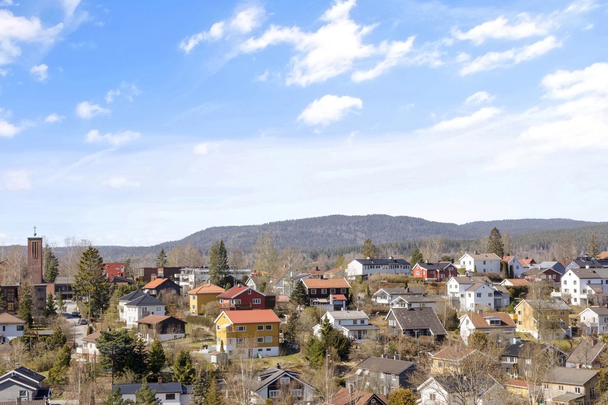 Utsikt fra balkongen. Galleribilde