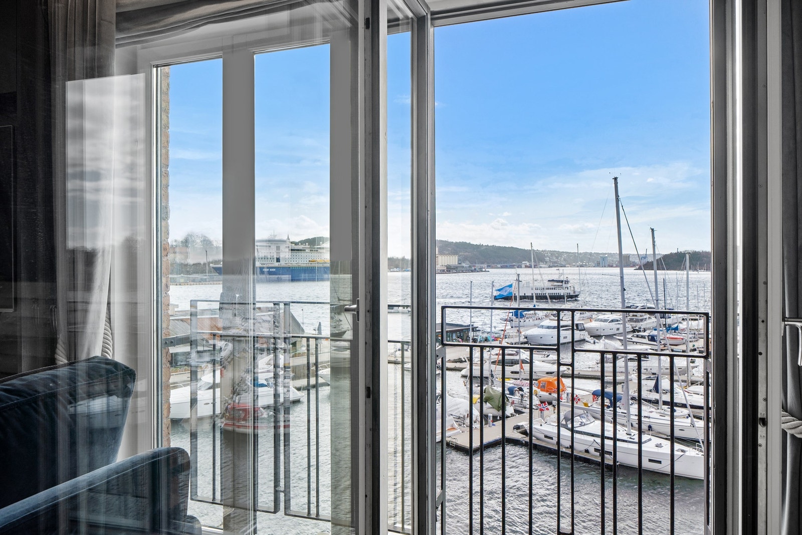 Utsikt fra soverom. Galleribilde