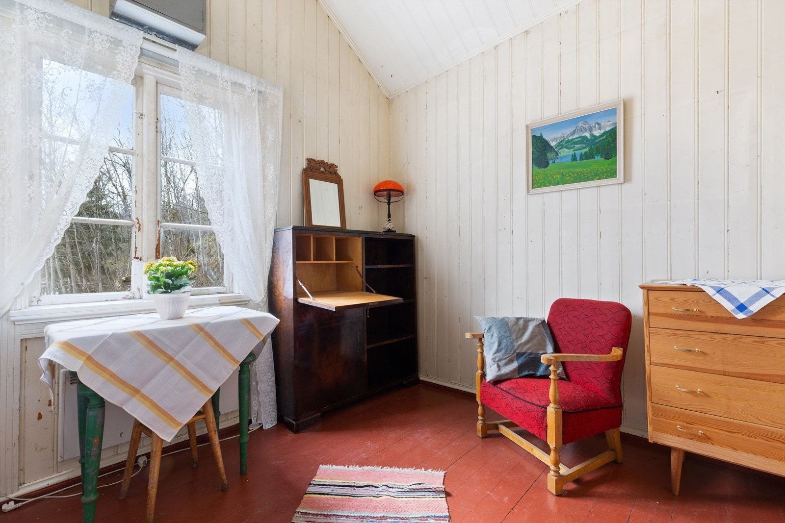 Soverommet med nydelig utsyn. Galleribilde