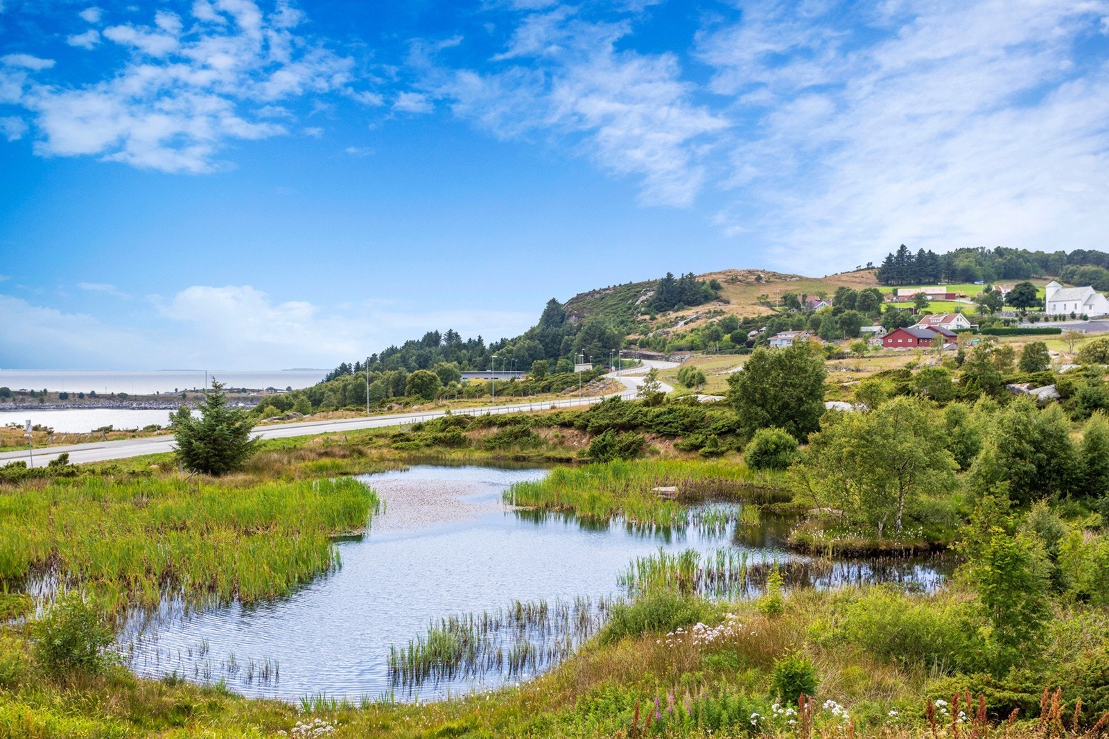 Fredelige og naturskjønne omgivelser Galleribilde