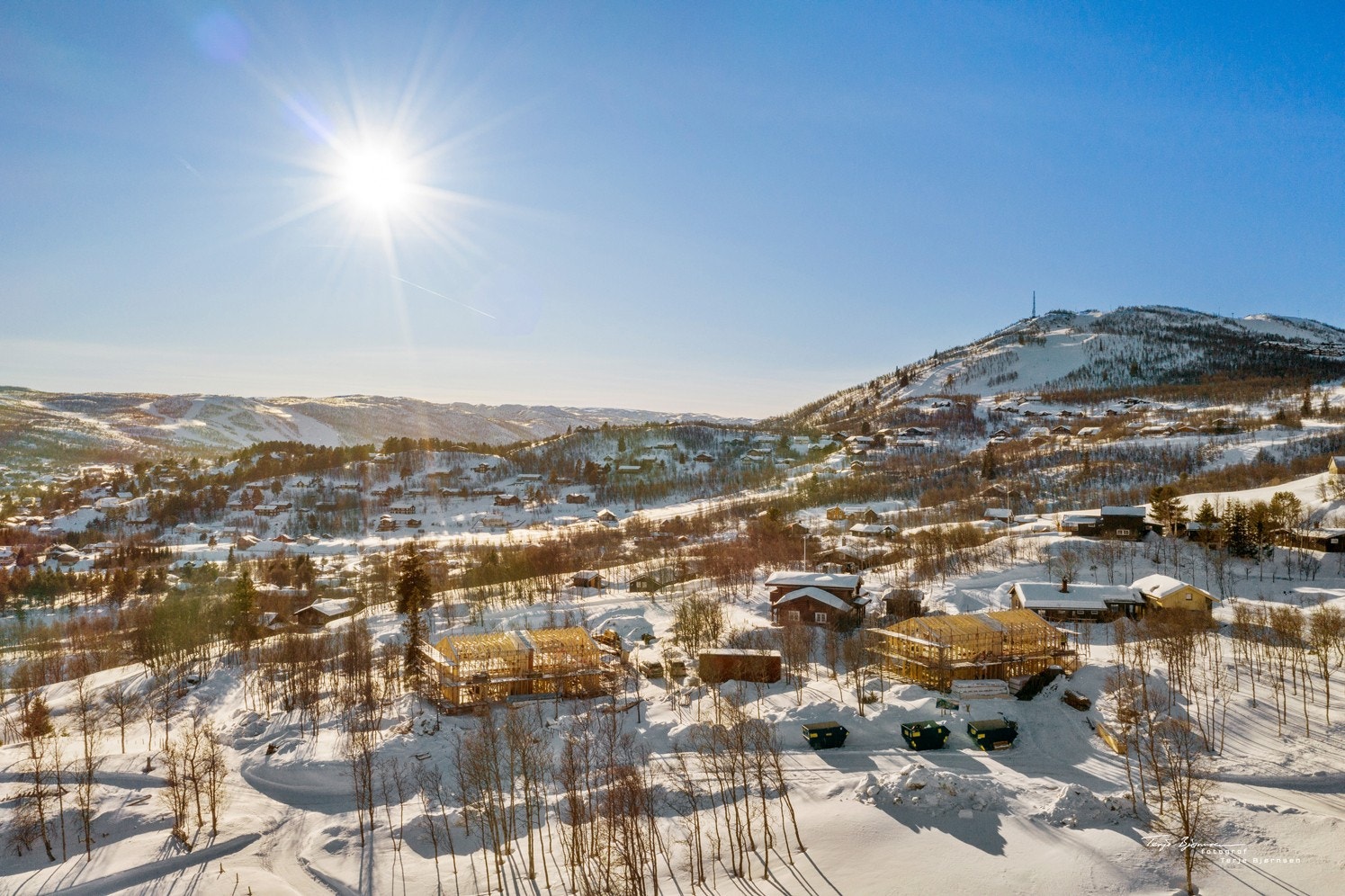 Byggingen er i gang Galleribilde