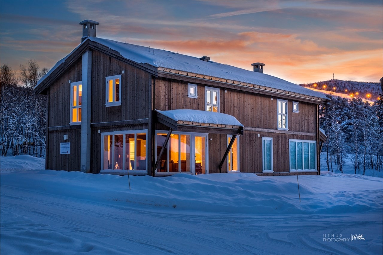 Bilde av tilsvarende hytte fra annet prosjekt Galleribilde