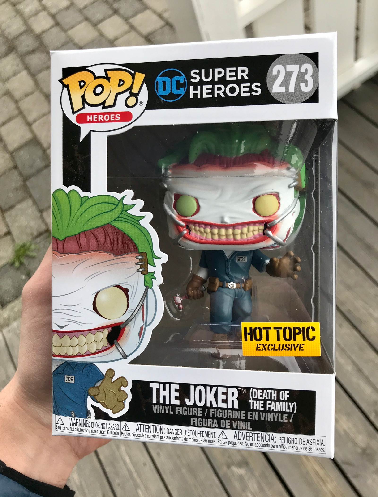 Funko Pop! Joker (Death Of The Family) | DC Comics (273 Pop vinyl figur. Super sayan gotenks Sjelden FunkoPop club