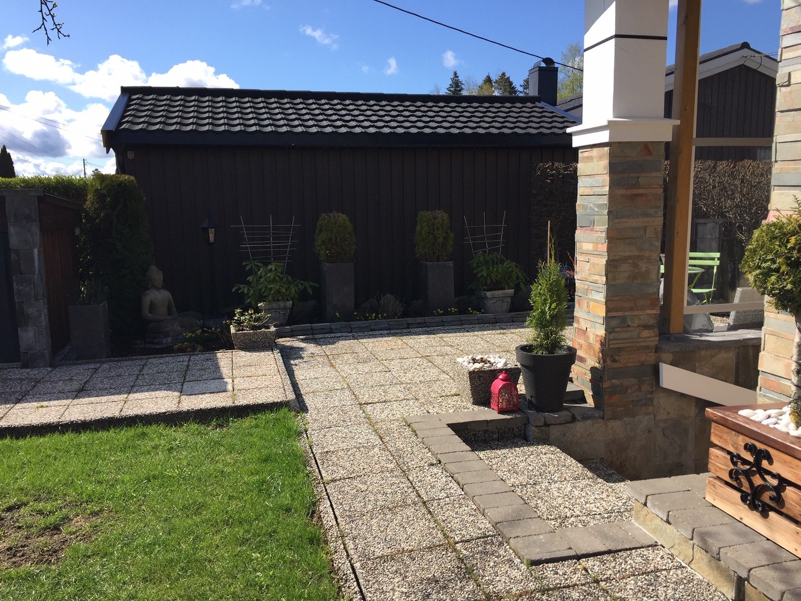 Uteareal Galleribilde