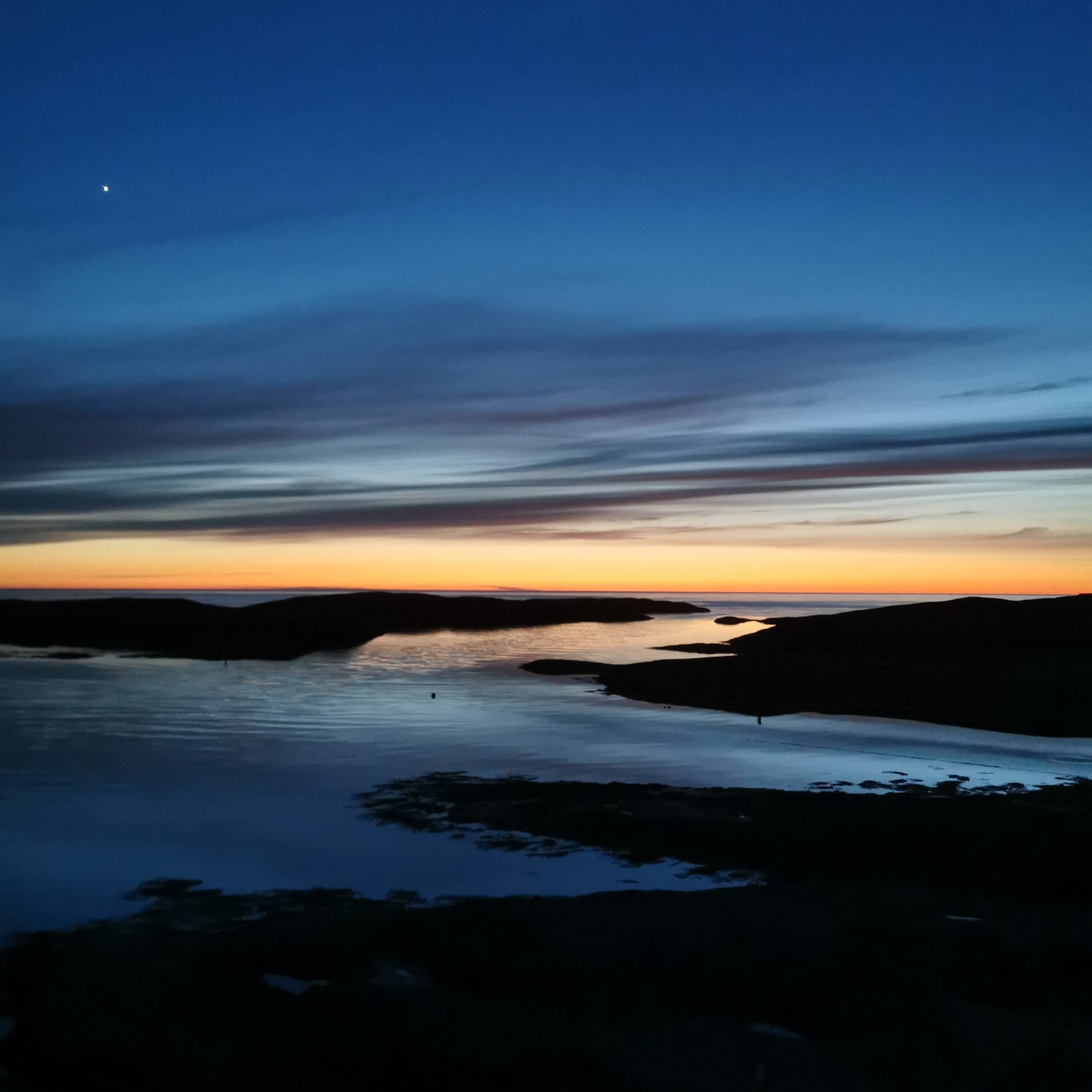 Etter solnedgang. 1. mai 2020. Galleribilde