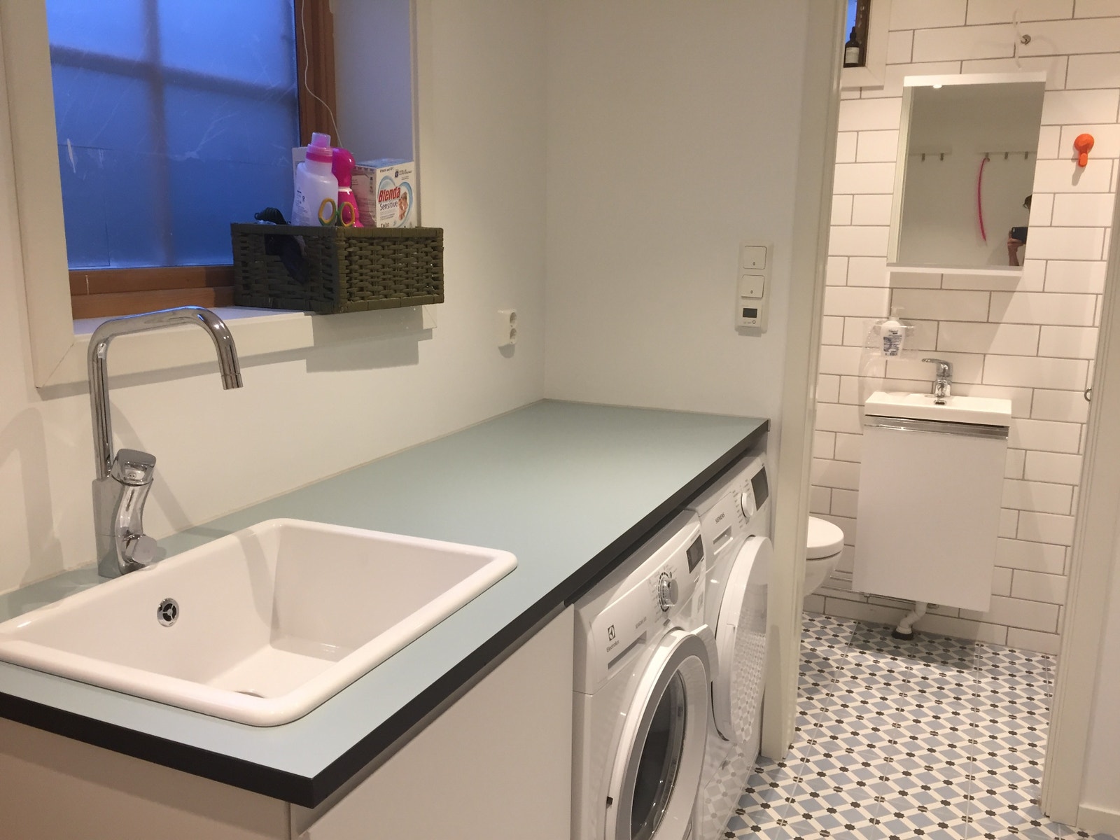 Vaskerom underetasje Galleribilde