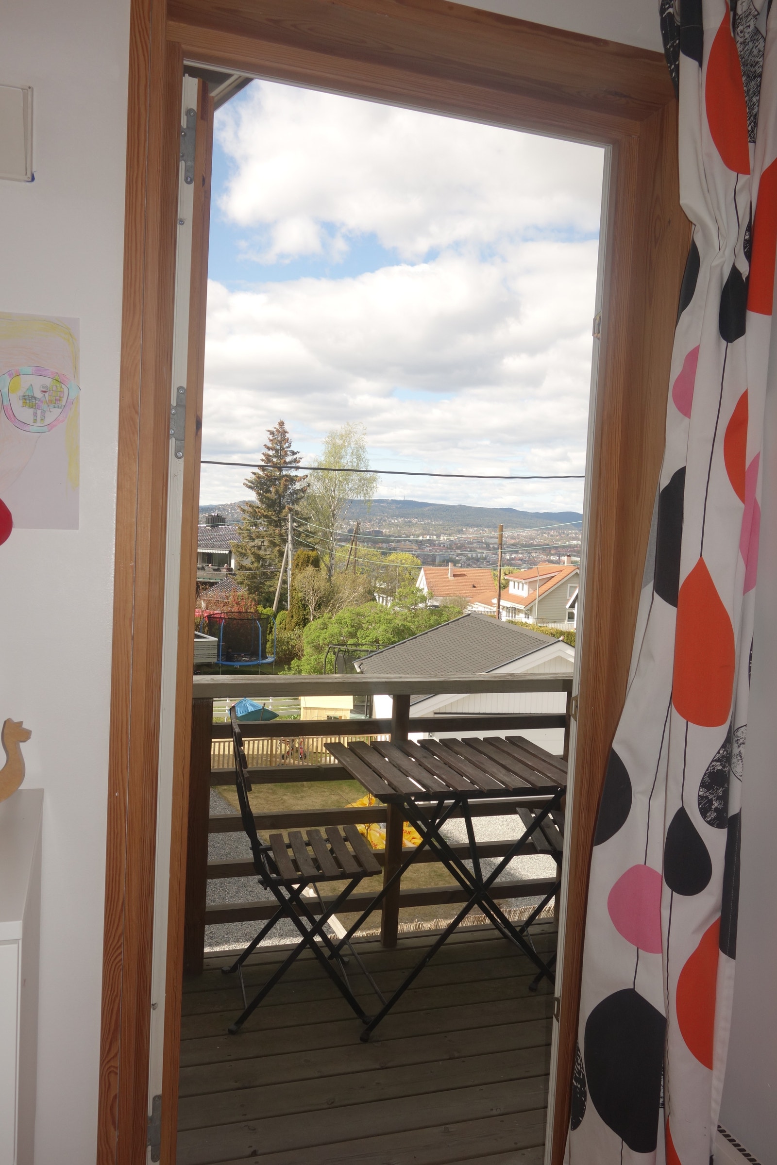 Soverom 2 med utsikt og balkong Galleribilde