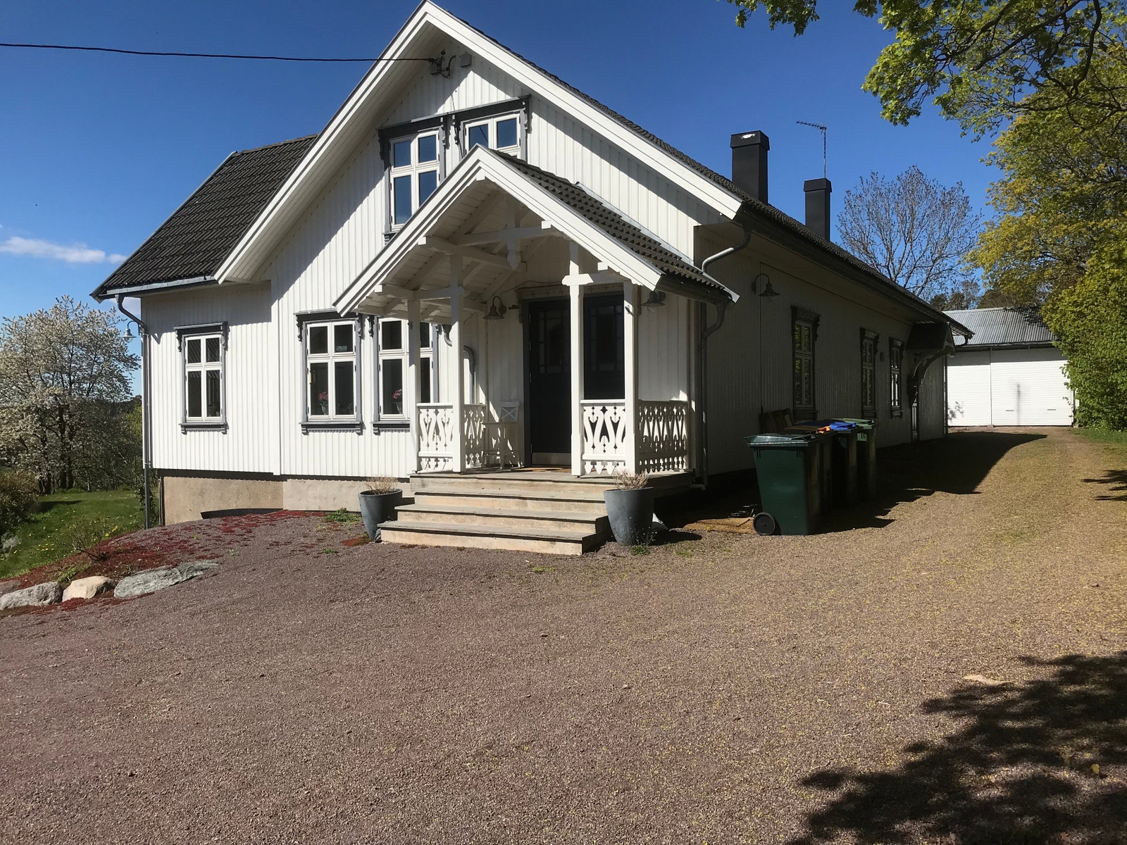 Hovedinngang våningshus Galleribilde