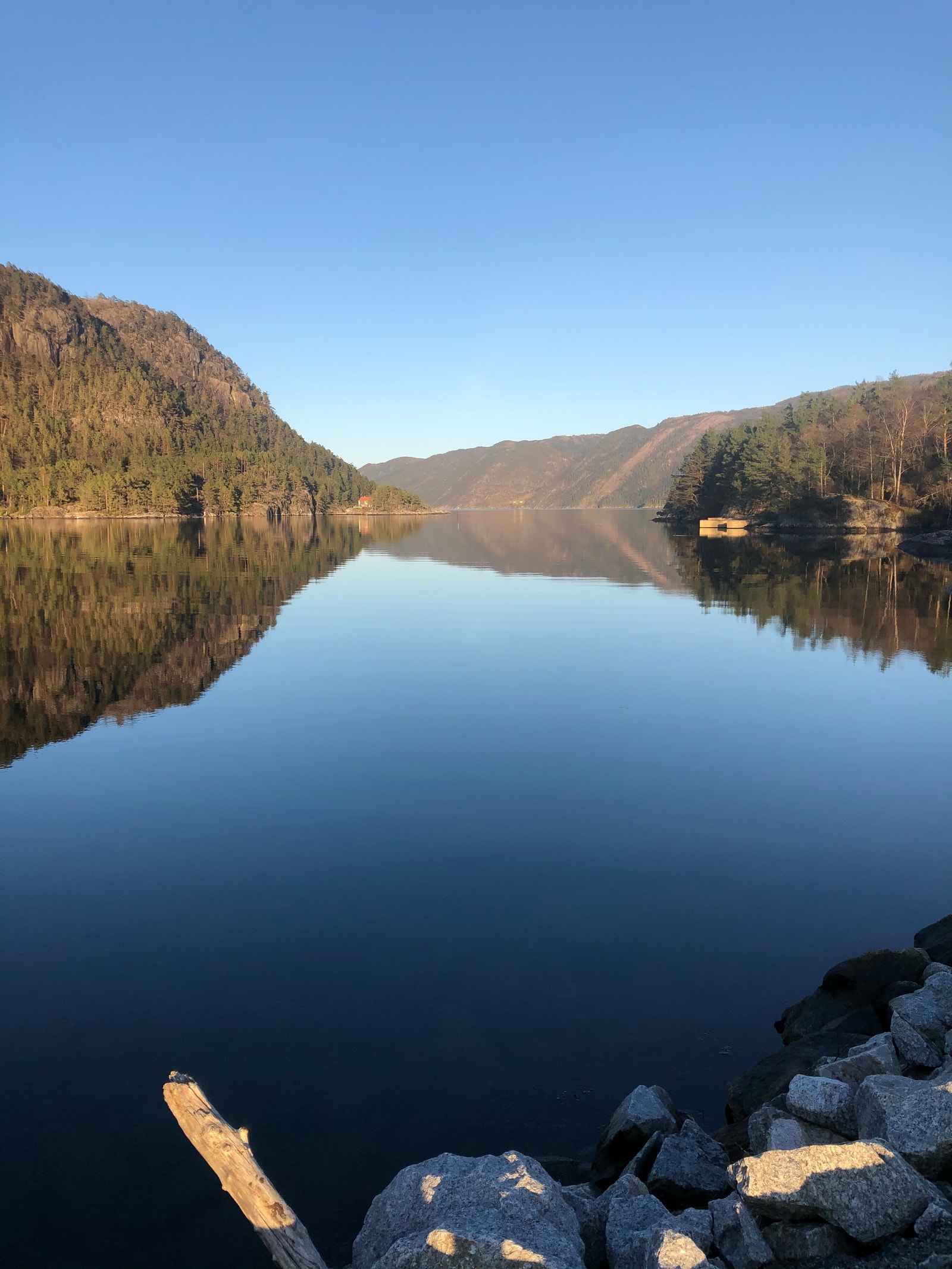 Kveldssol i Marina Storøynå fritidsboliger Galleribilde