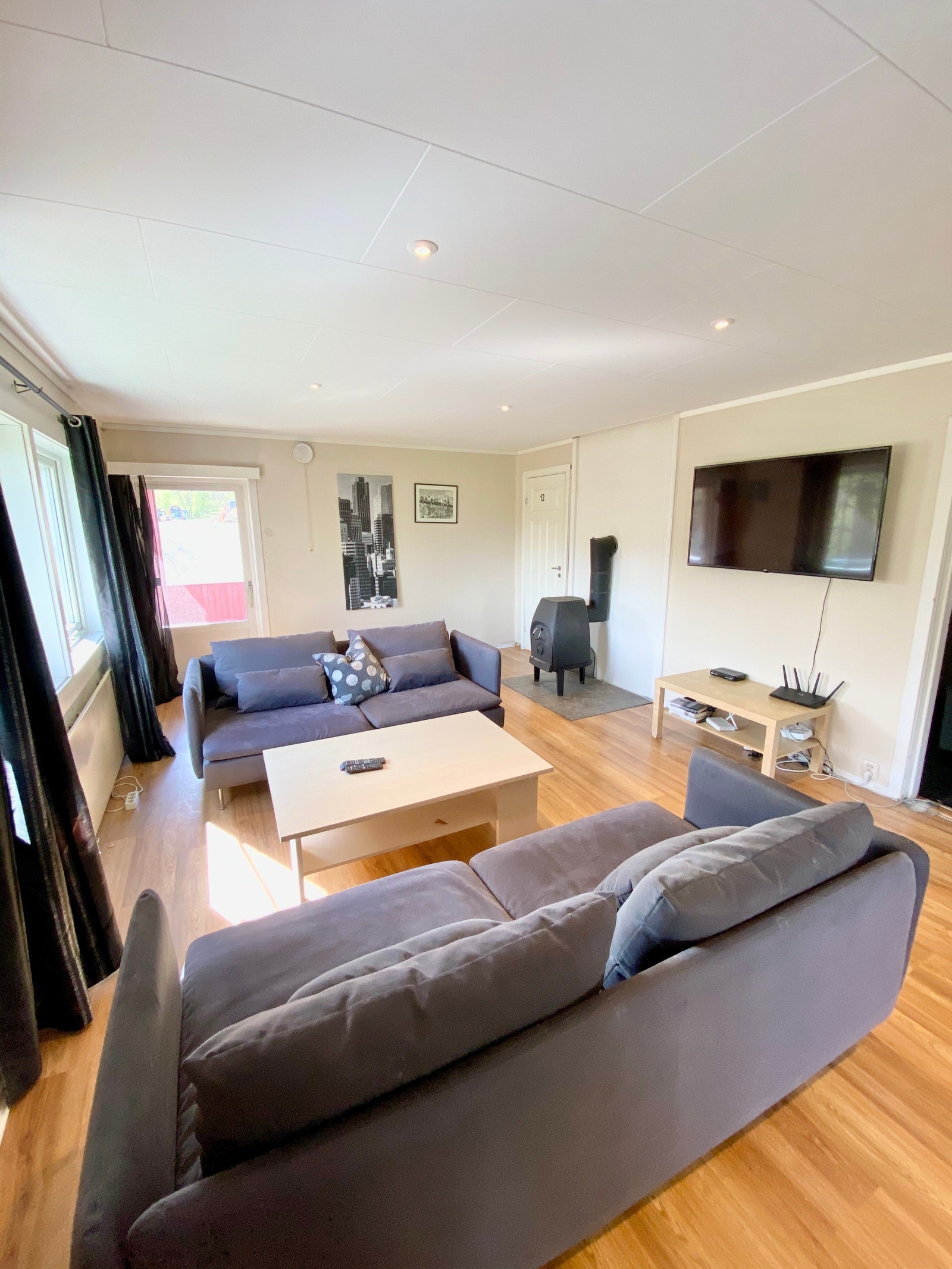 Romslig stue Galleribilde