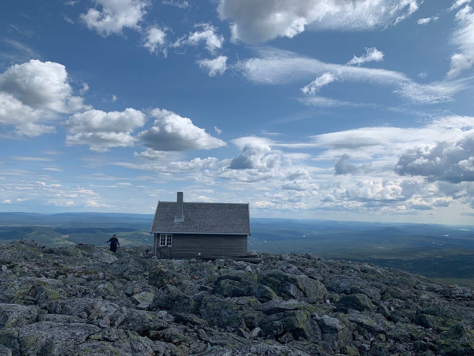 Brannvakthytta på toppen av Trysilfjellet Galleribilde