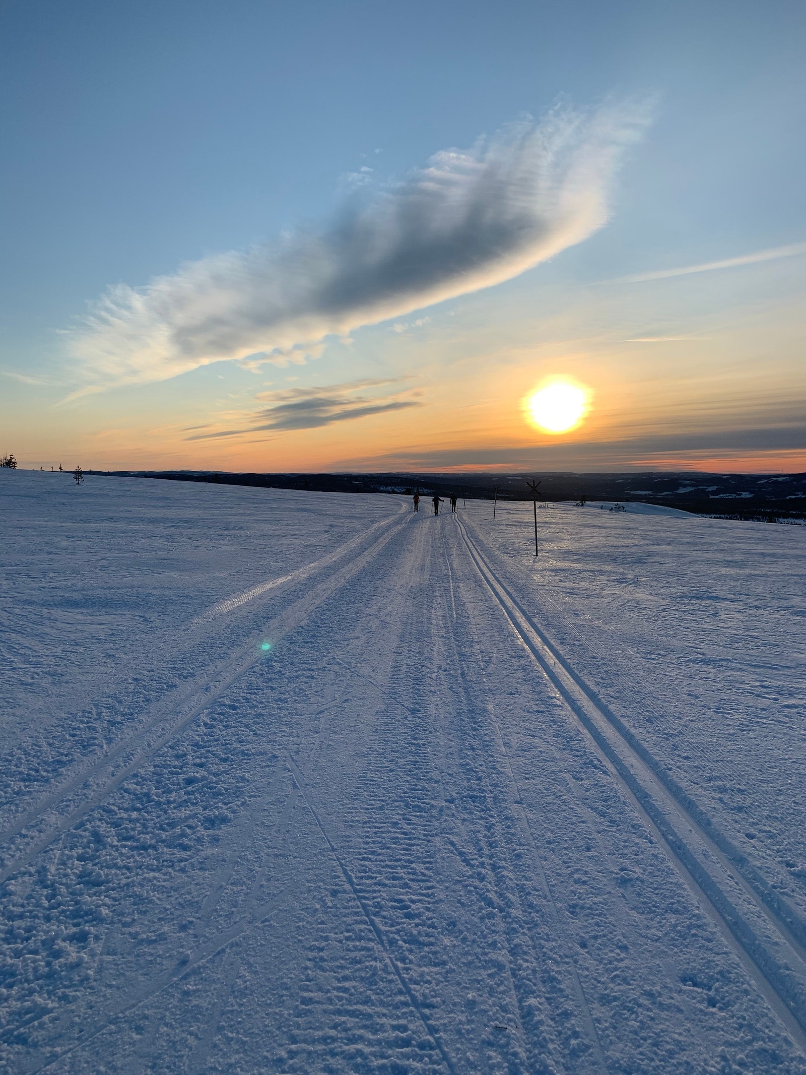 Nydelige langrennsløyper Galleribilde