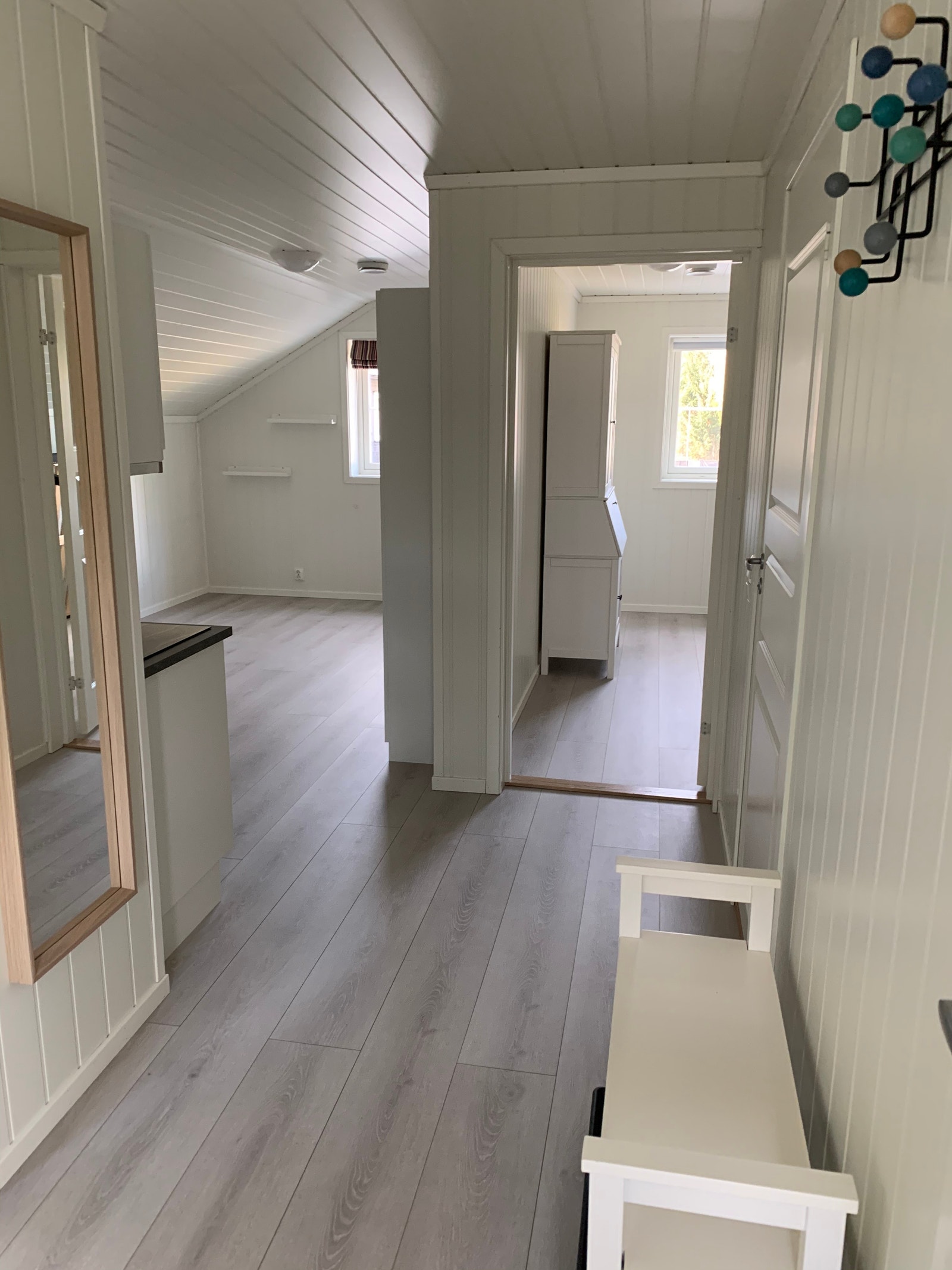 Åpen løsning gang/ stue/ kjøkken Galleribilde