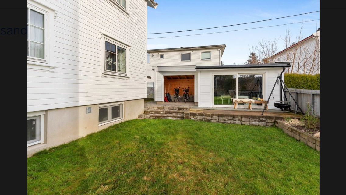 Hage med hagestue Galleribilde