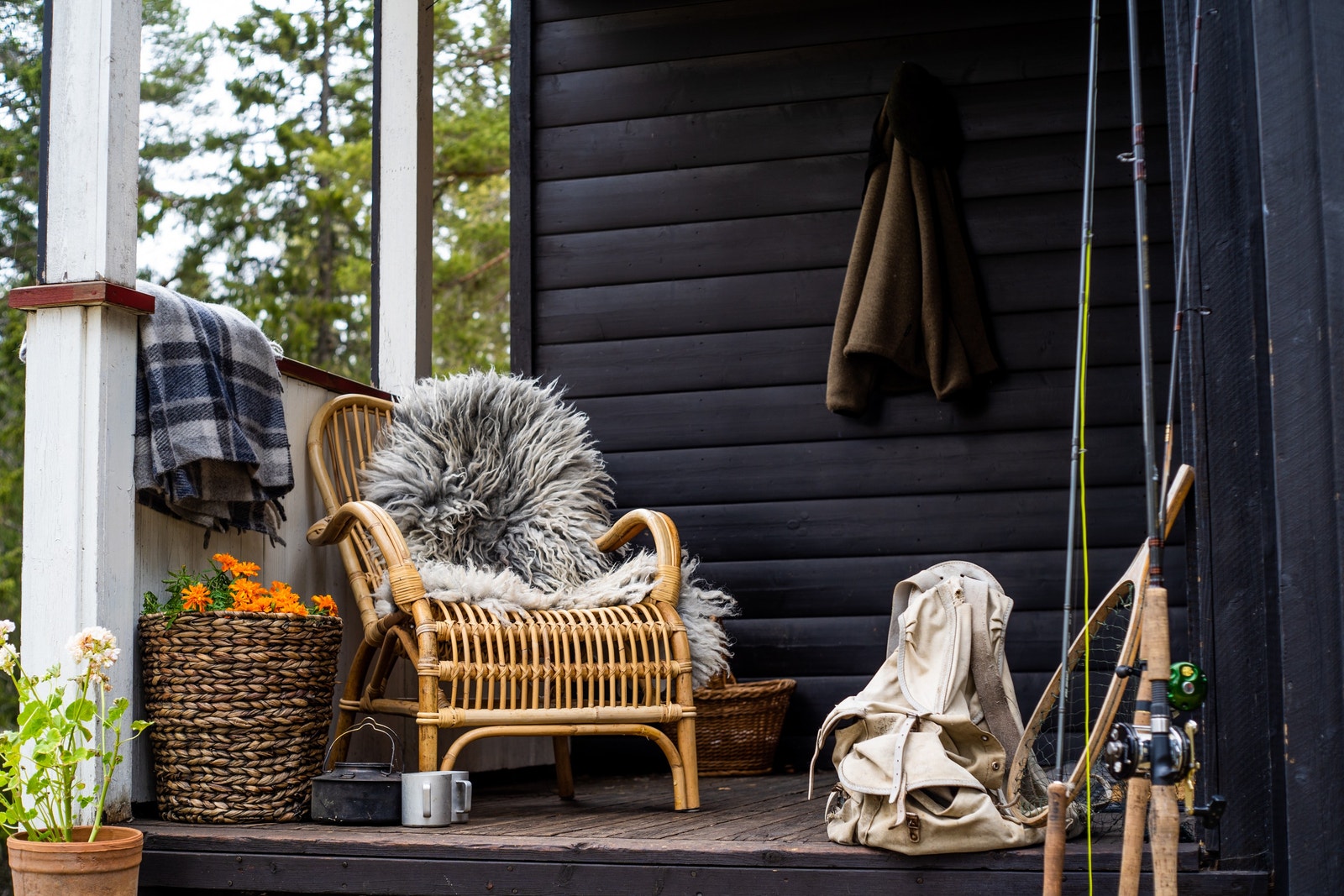 Etter fisketuren, smaker kaffen ekstra godt Galleribilde