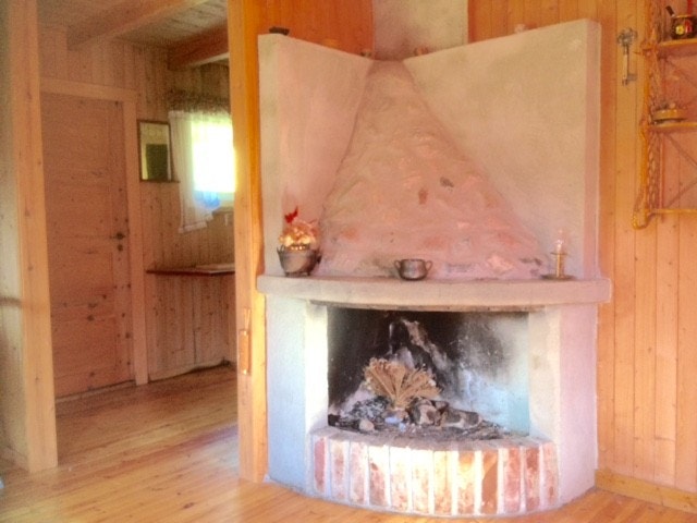 Peisen i stuen Galleribilde