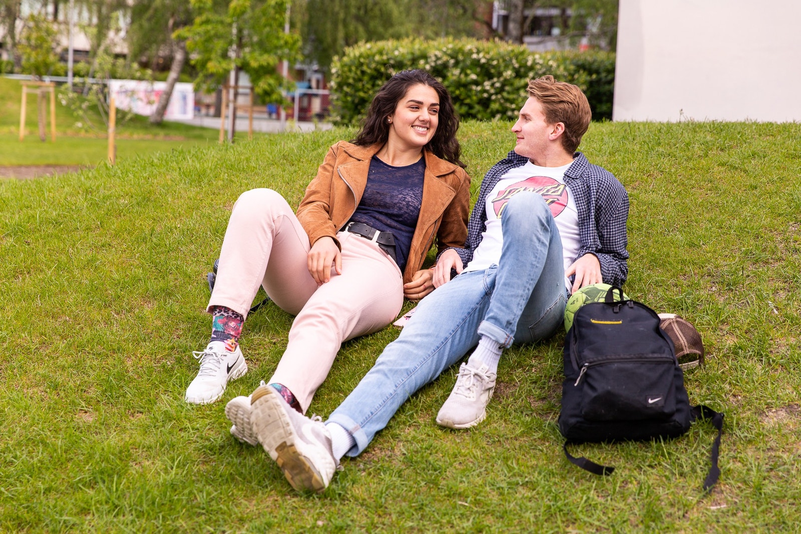 Det er veldig fint og grønt på Kringsjå Studentby, med kort vei til Nordmarka. Galleribilde