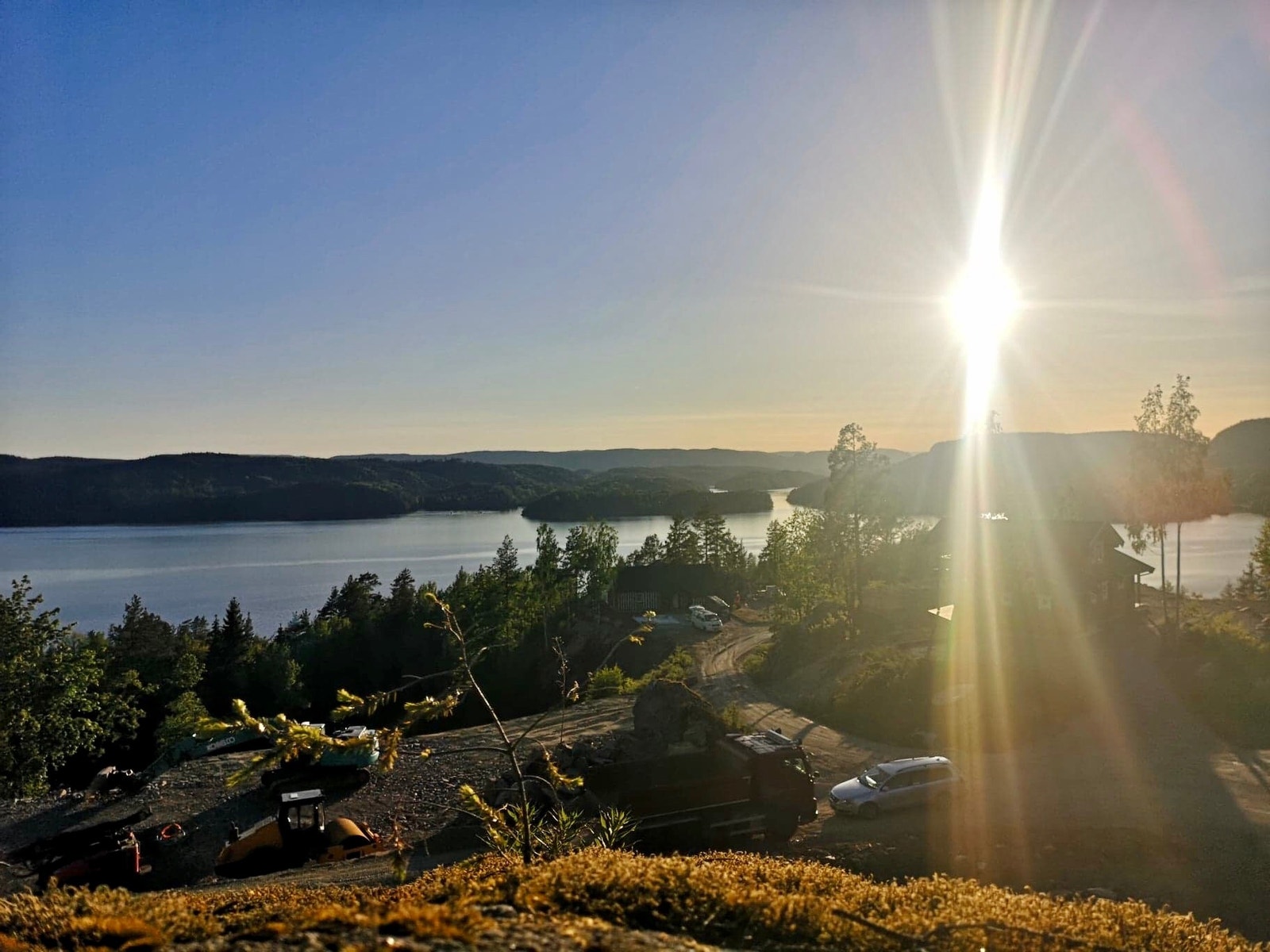 Tomter under utbygging Galleribilde