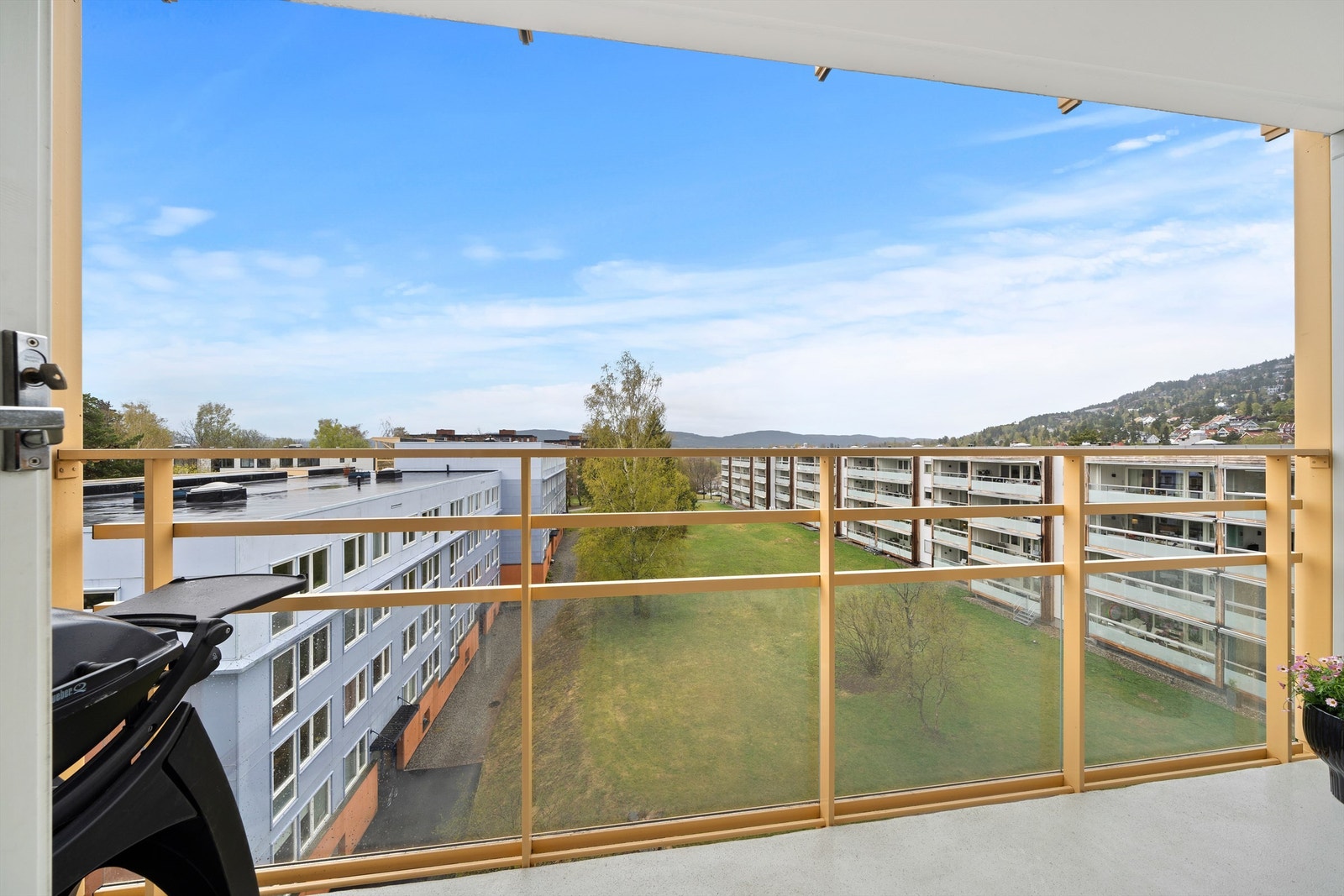 Her har du både sol og utsikt. Galleribilde