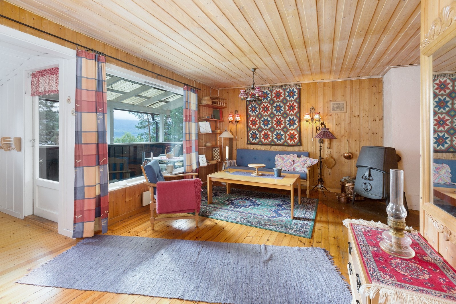 Romslig stue Galleribilde