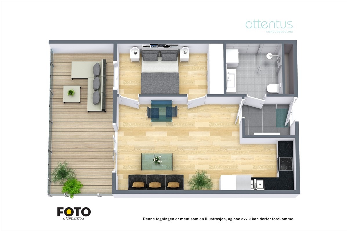 Plantegning. Galleribilde