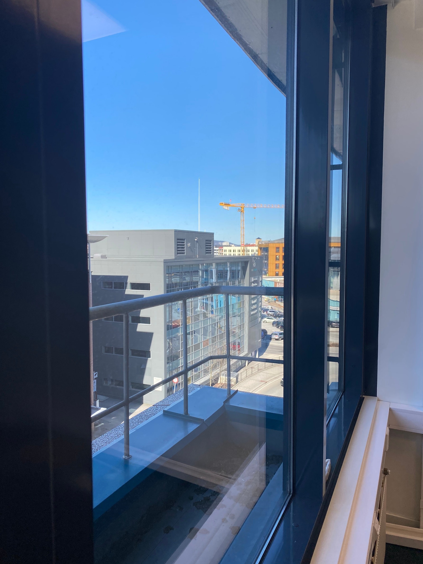 Utsikt fra lokalene Galleribilde