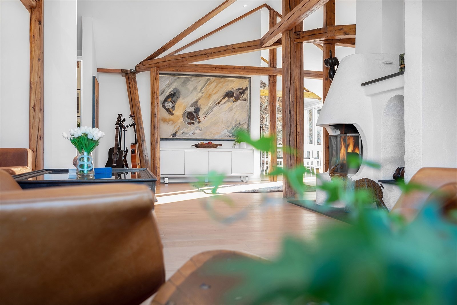 Rolig og fredelig på toppen med trinnlydsgulv Galleribilde
