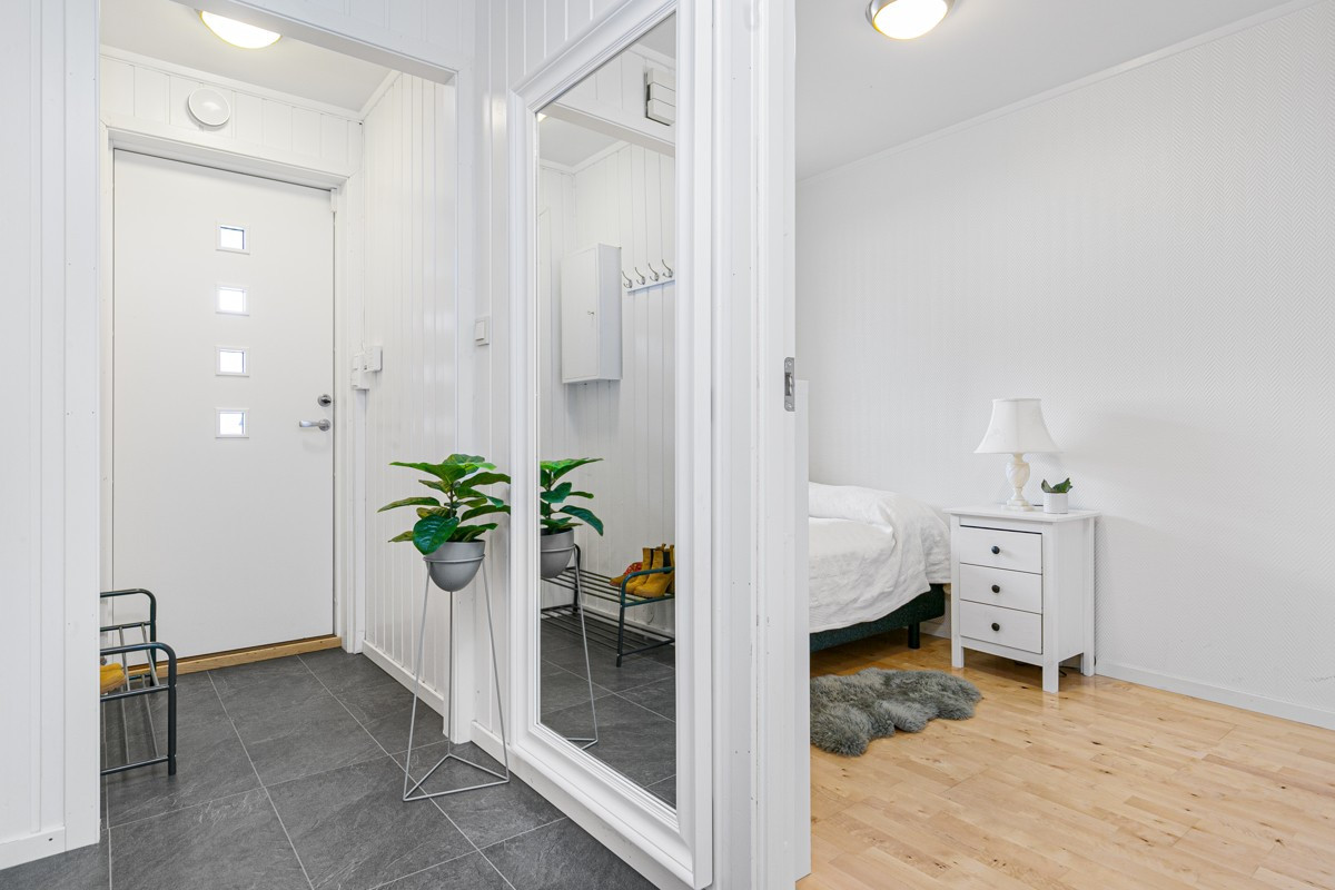 Innbydende inngangsparti