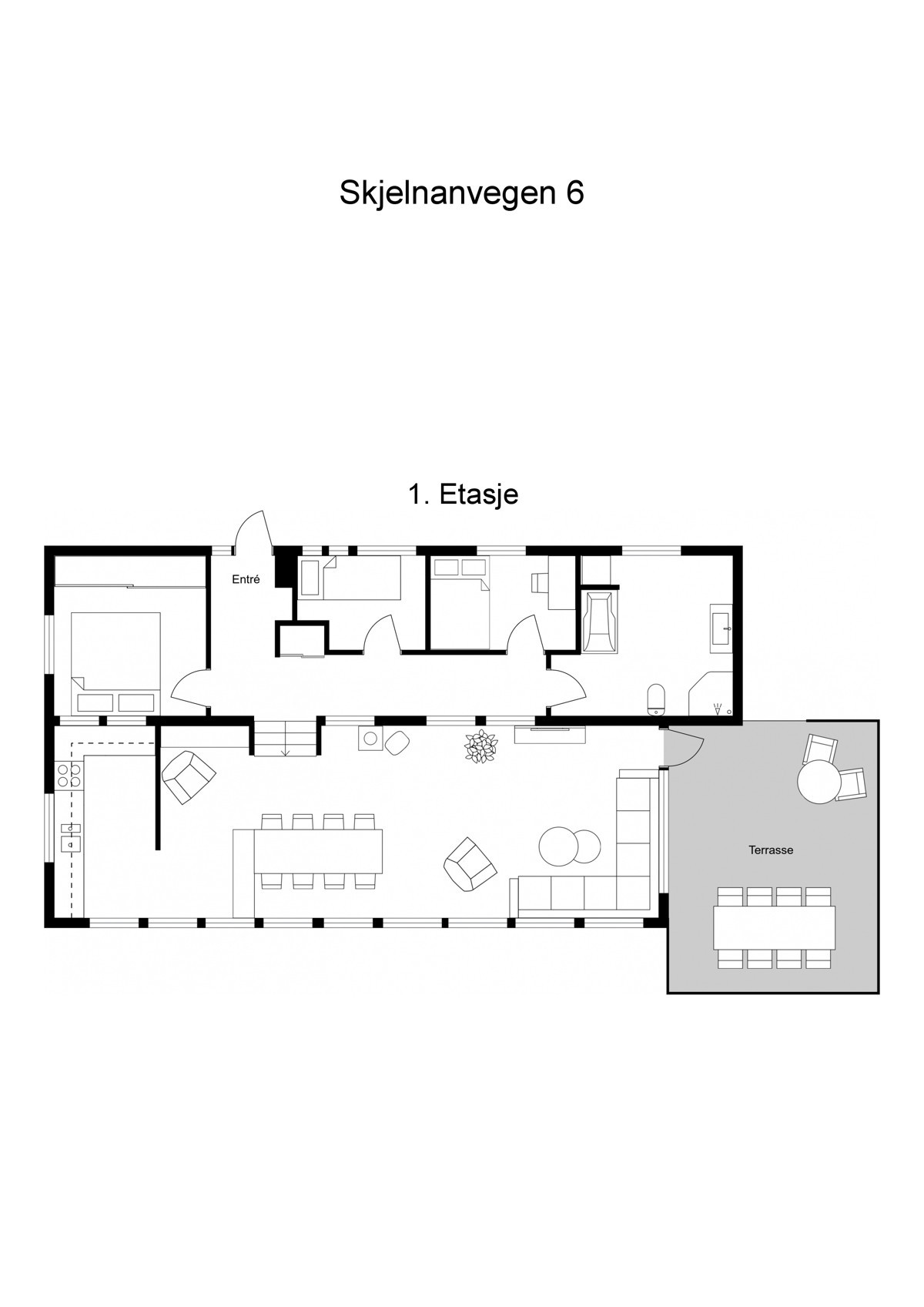 Planskisse 1. etasje