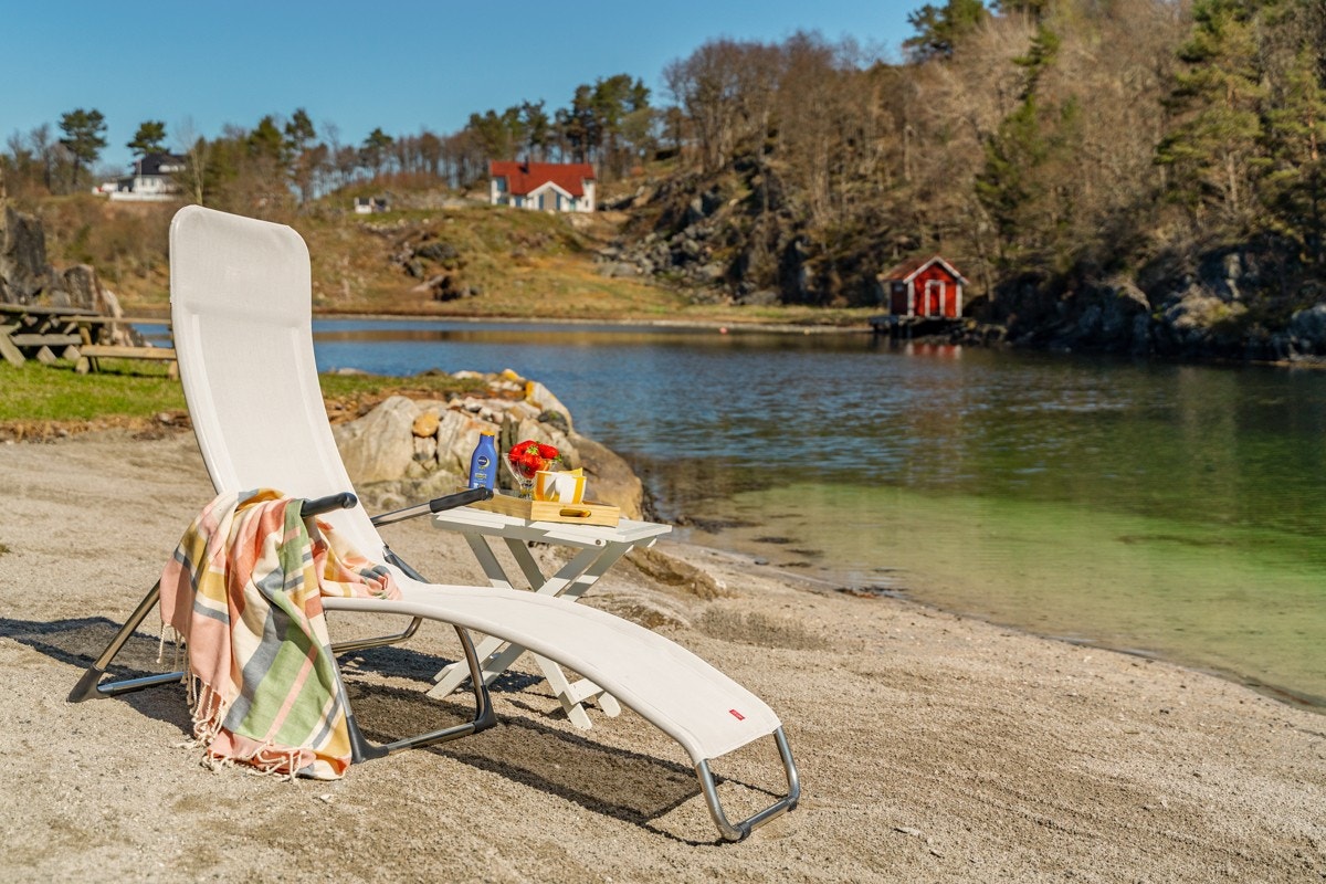 Her kan man nyte strandlivet ! Galleribilde