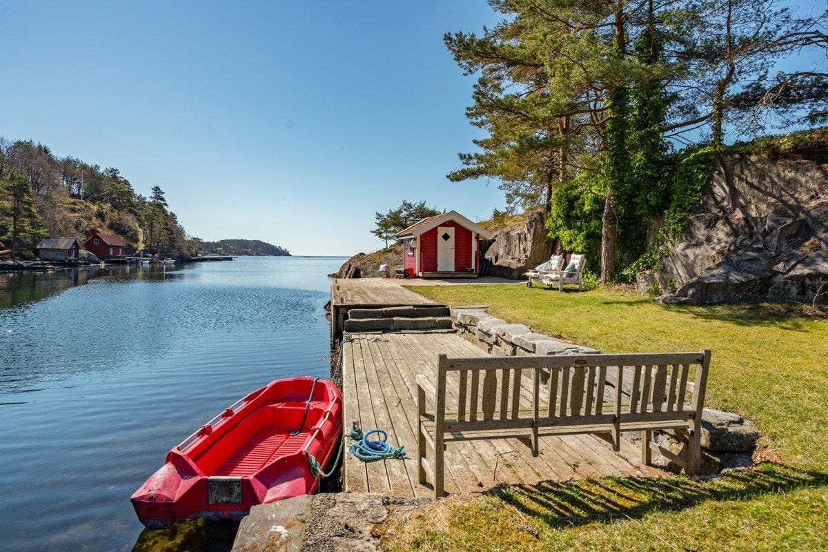 Fra bryggeanlegget Galleribilde