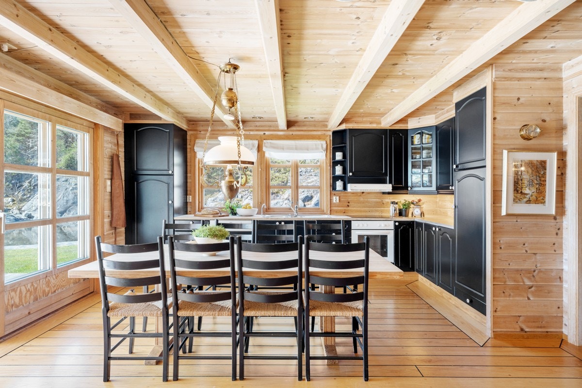 Spiseplass ved kjøkkenet Galleribilde