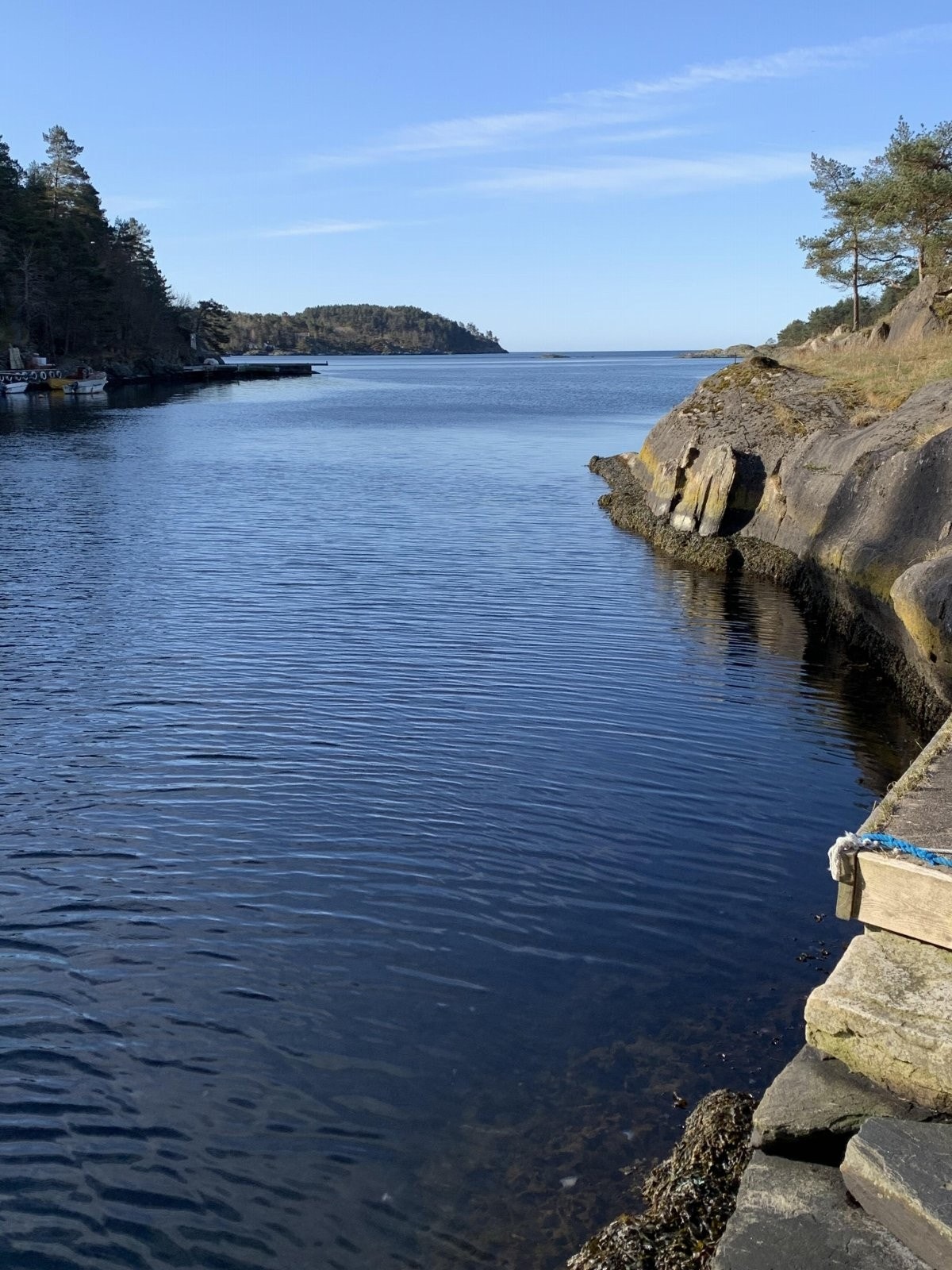 God dybde ved bryggeanlegget Galleribilde