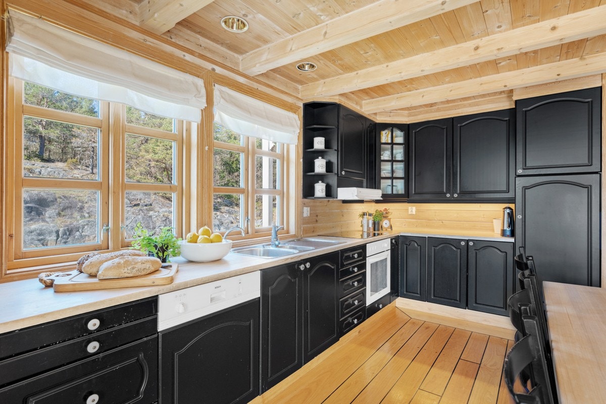 Den åpne kjøkkenløsningen Galleribilde