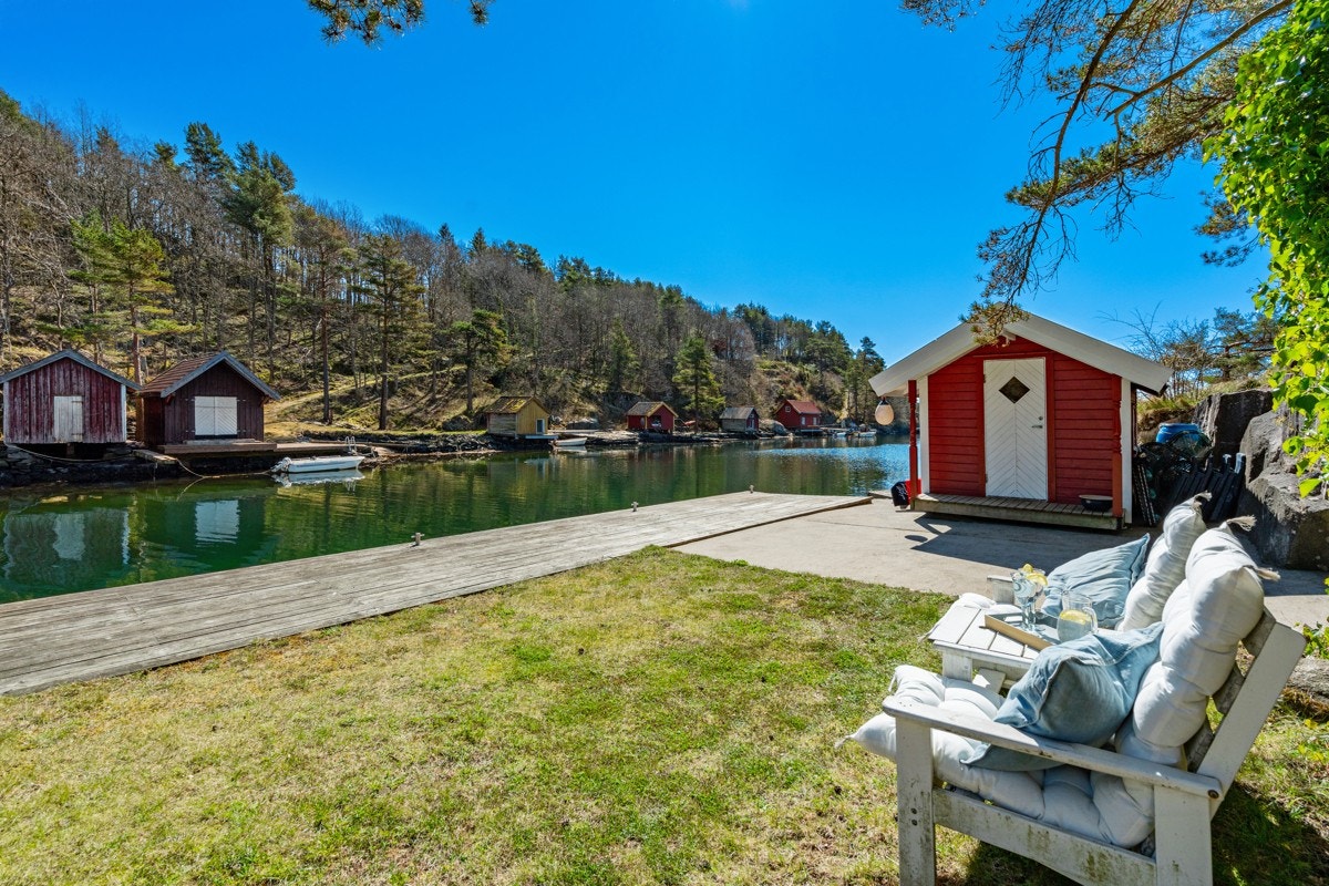 Fra bryggeanlegget Galleribilde