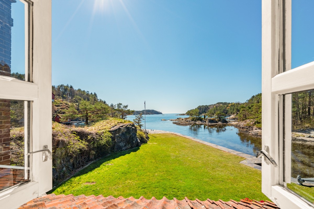 Utsikten fra soverom i 2.etg. Galleribilde