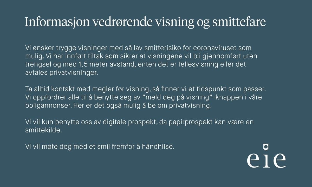 Viktig informasjon. Galleribilde