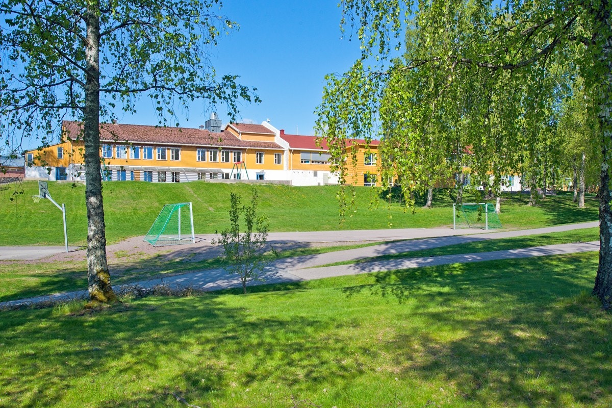 Kort vei til barneskole Galleribilde