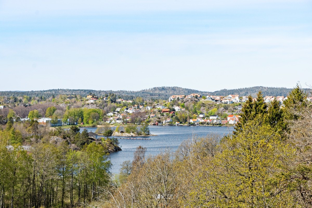 Fin utsikt og sen kveldssol! Galleribilde