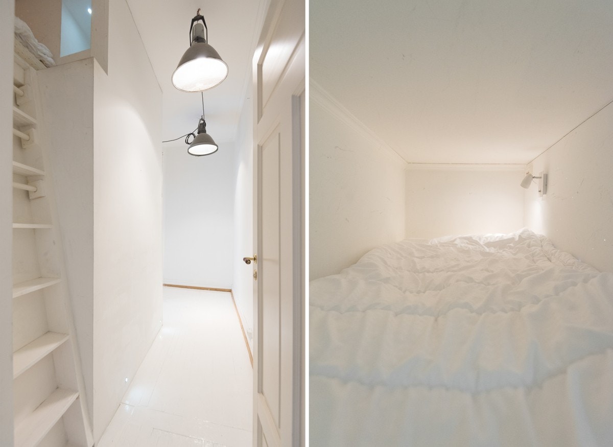 Liten hems over det ene soverommet med tilgang fra gang Galleribilde