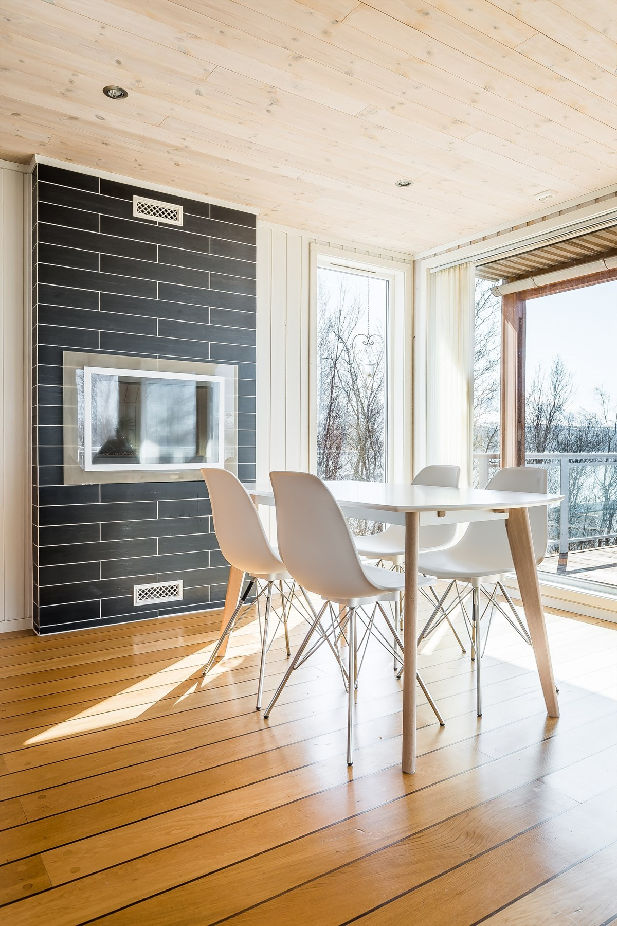 Spiseplass med utsikt