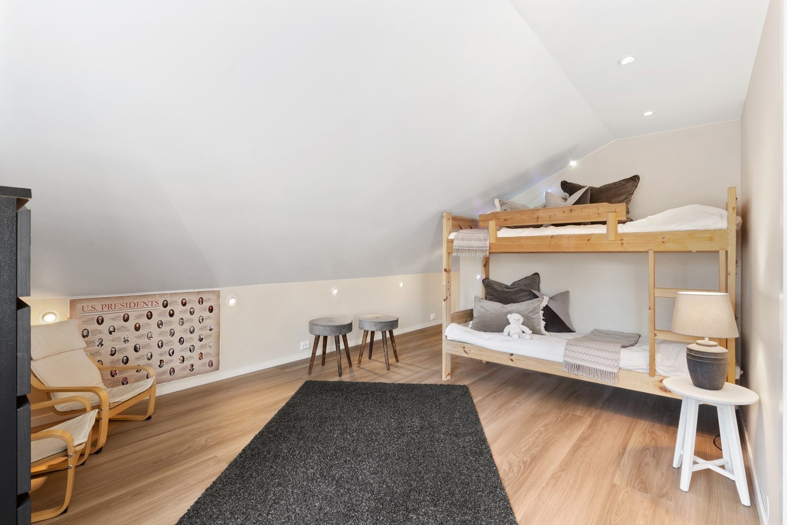 Barnerom i toppetasjen. Galleribilde