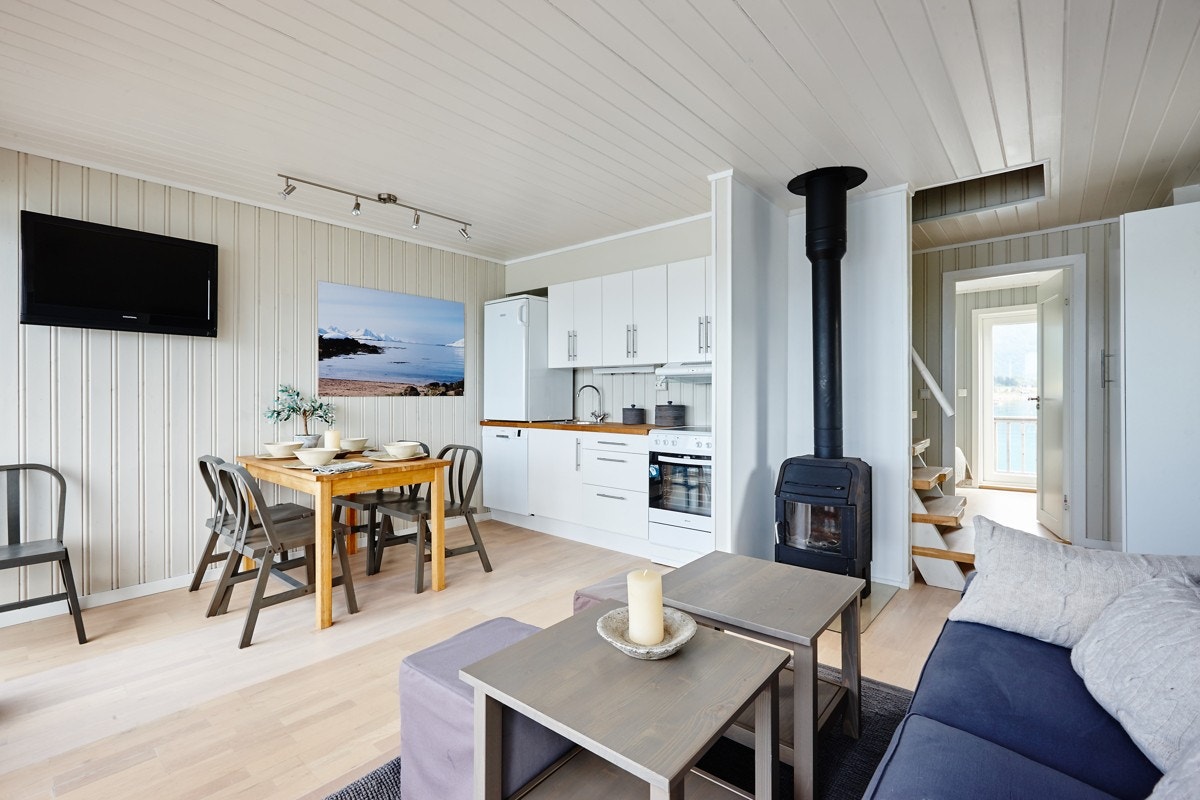 Fra stuen mot kjøkkenet Galleribilde